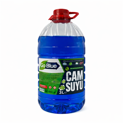GoBlue Kışlık (-25 Dereceye Kadar İşlevsel) Cam Suyu (3 Litre)