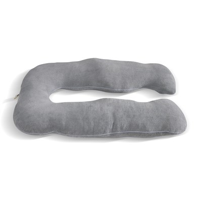 Destekli Hamile & Emzirme Yastığı 75x120 cm – 2100 gr Boncuk Silikon Dolgulu