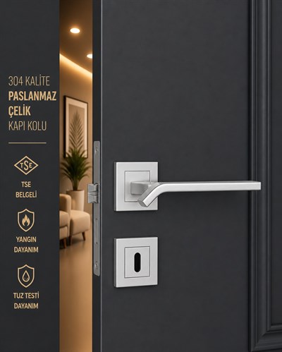 1401K Paslanmaz Çelik Kapı Kolu