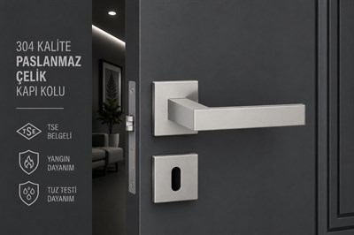 1541K Paslanmaz Çelik Kapı Kolu