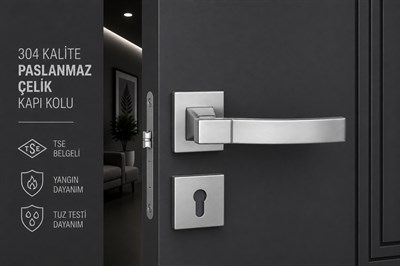 1701K Paslanmaz Çelik Kapı Kolu
