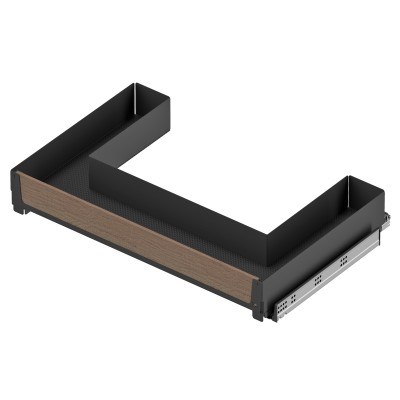 UNİQUE WOOD EVİYE ALTI ÇİFT AÇILIM GİZLİ RAYLI ÇEKMECE