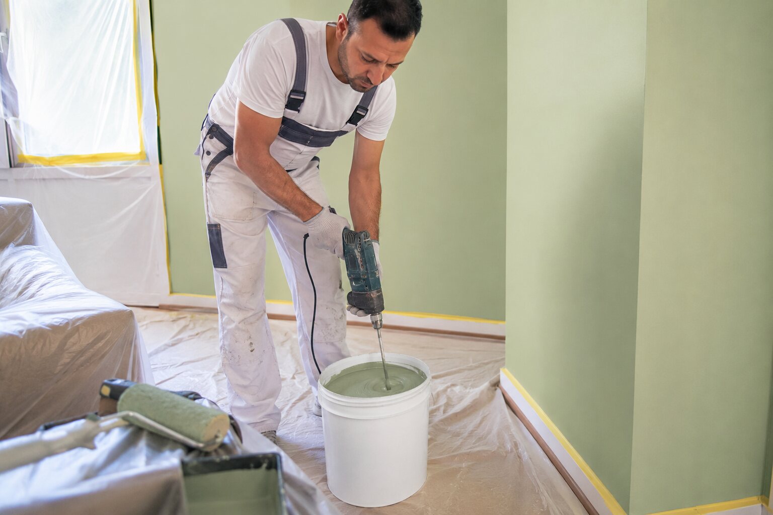 Antibakteriyel Hijyen Uygulamasında Boyayı Homojen Karıştırma