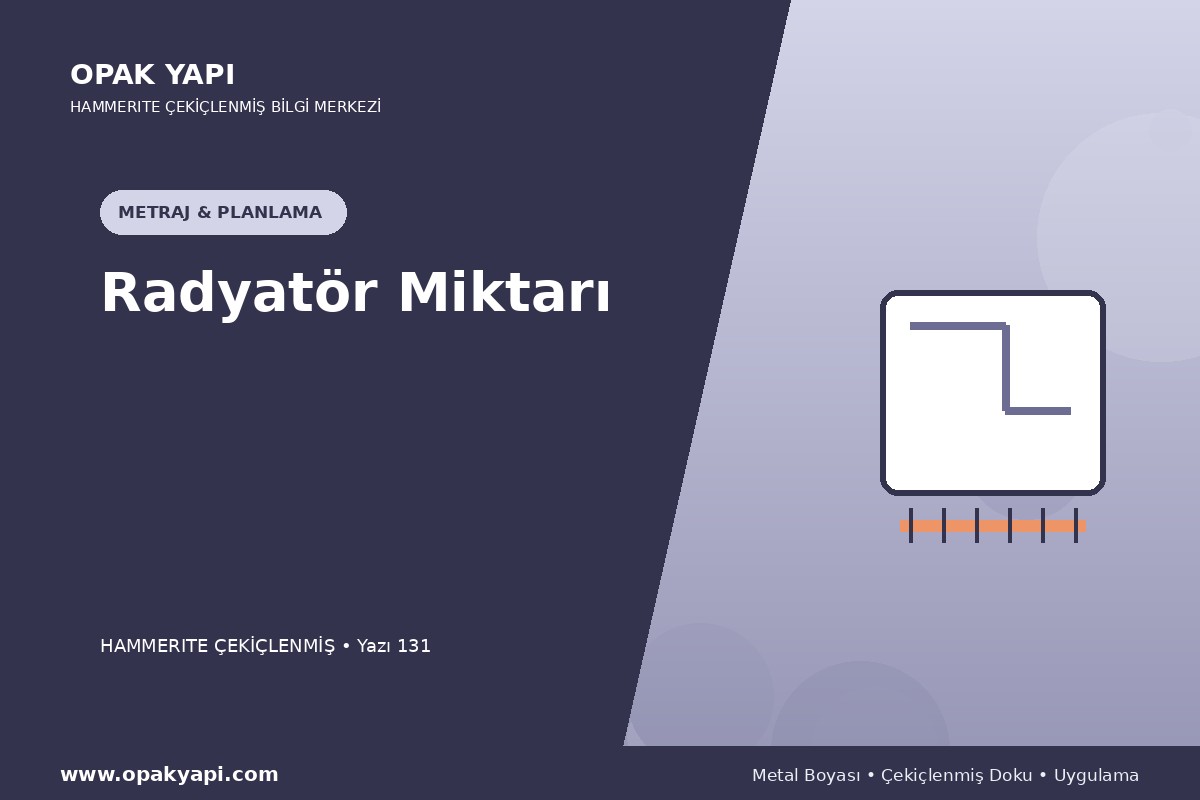 Hammerite Çekiçlenmiş Metal Boyası İçin Radyatör Miktarı