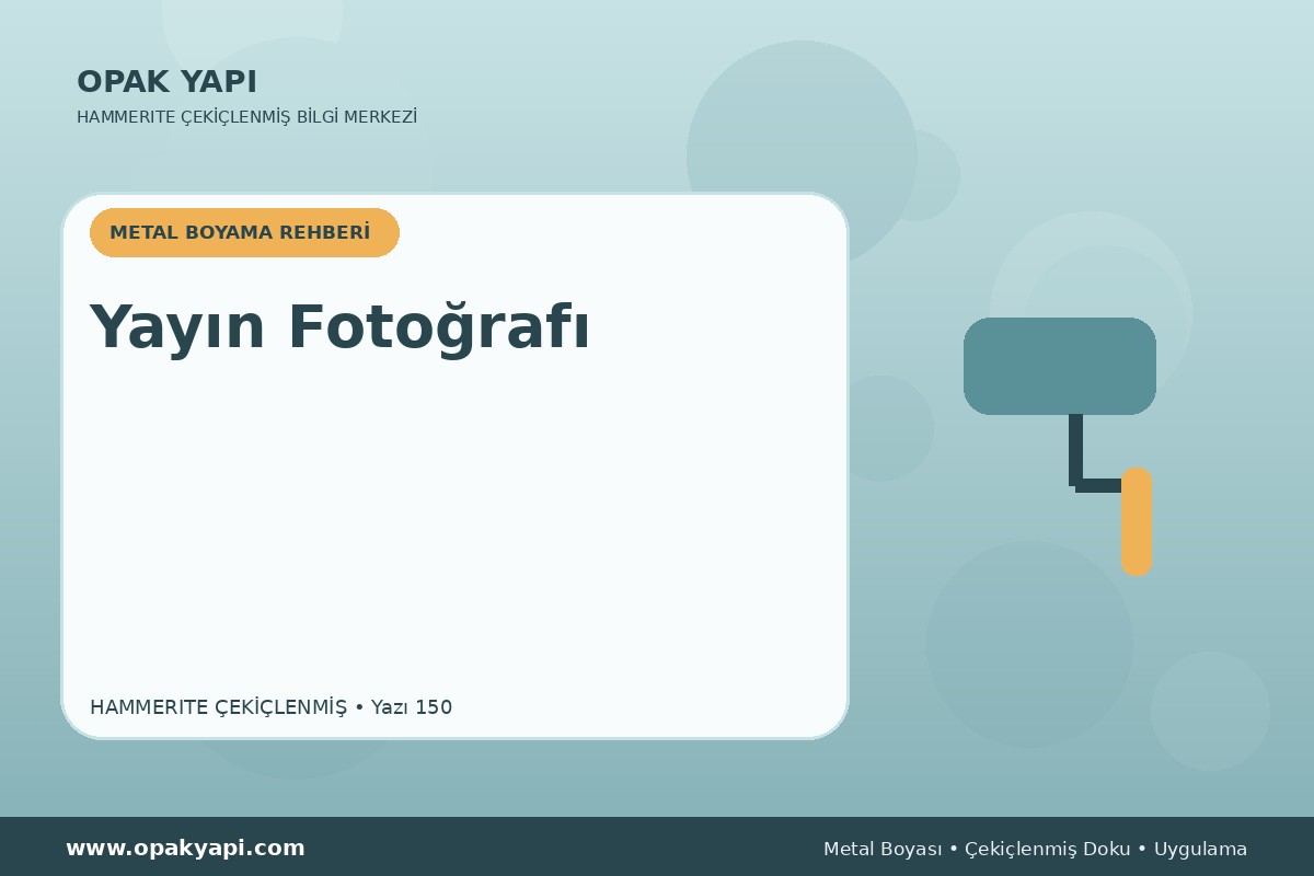 Hammerite Çekiçlenmiş Metal Boyası İçin Yayın Fotoğrafı
