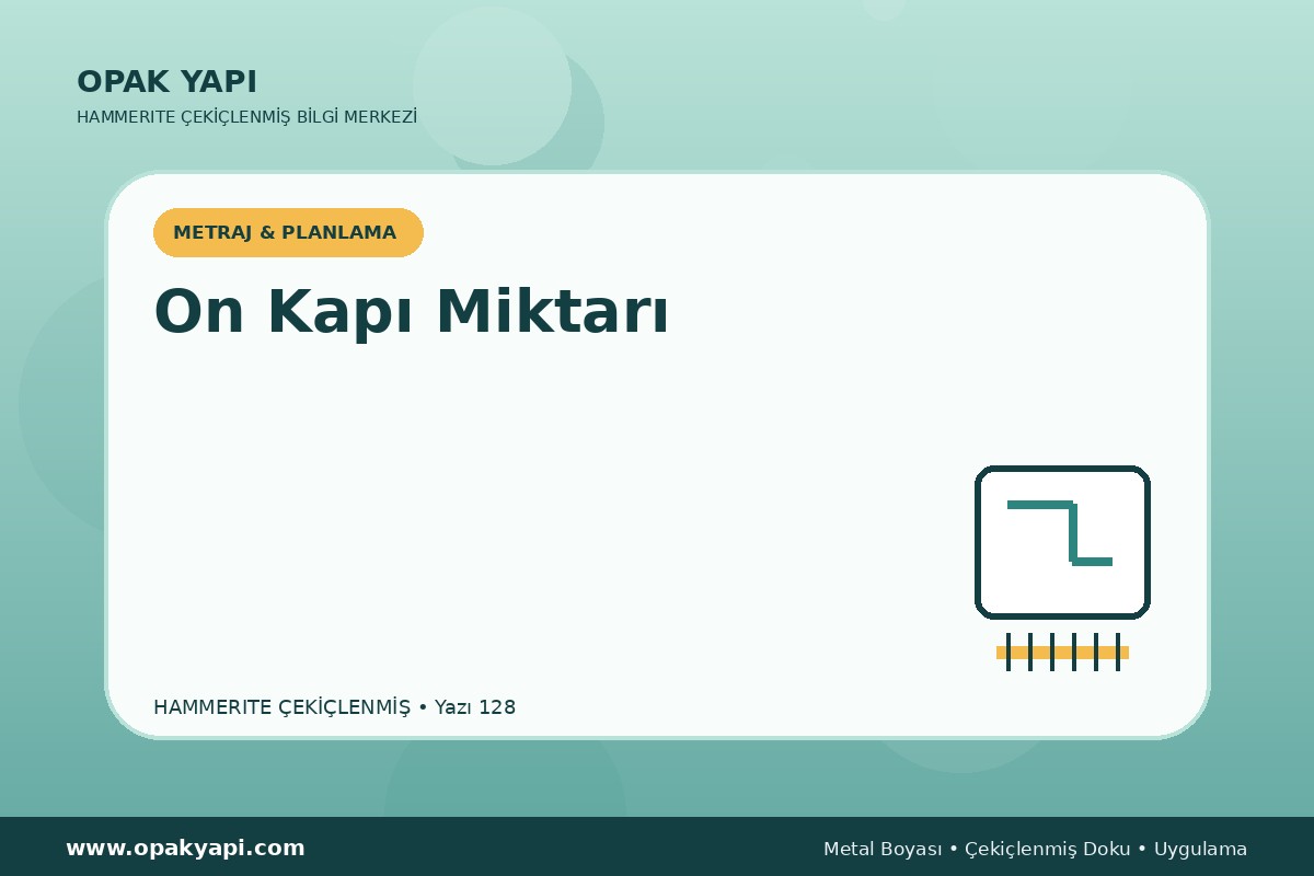 Hammerite Çekiçlenmiş Metal Boyası İçin On Kapı Miktarı