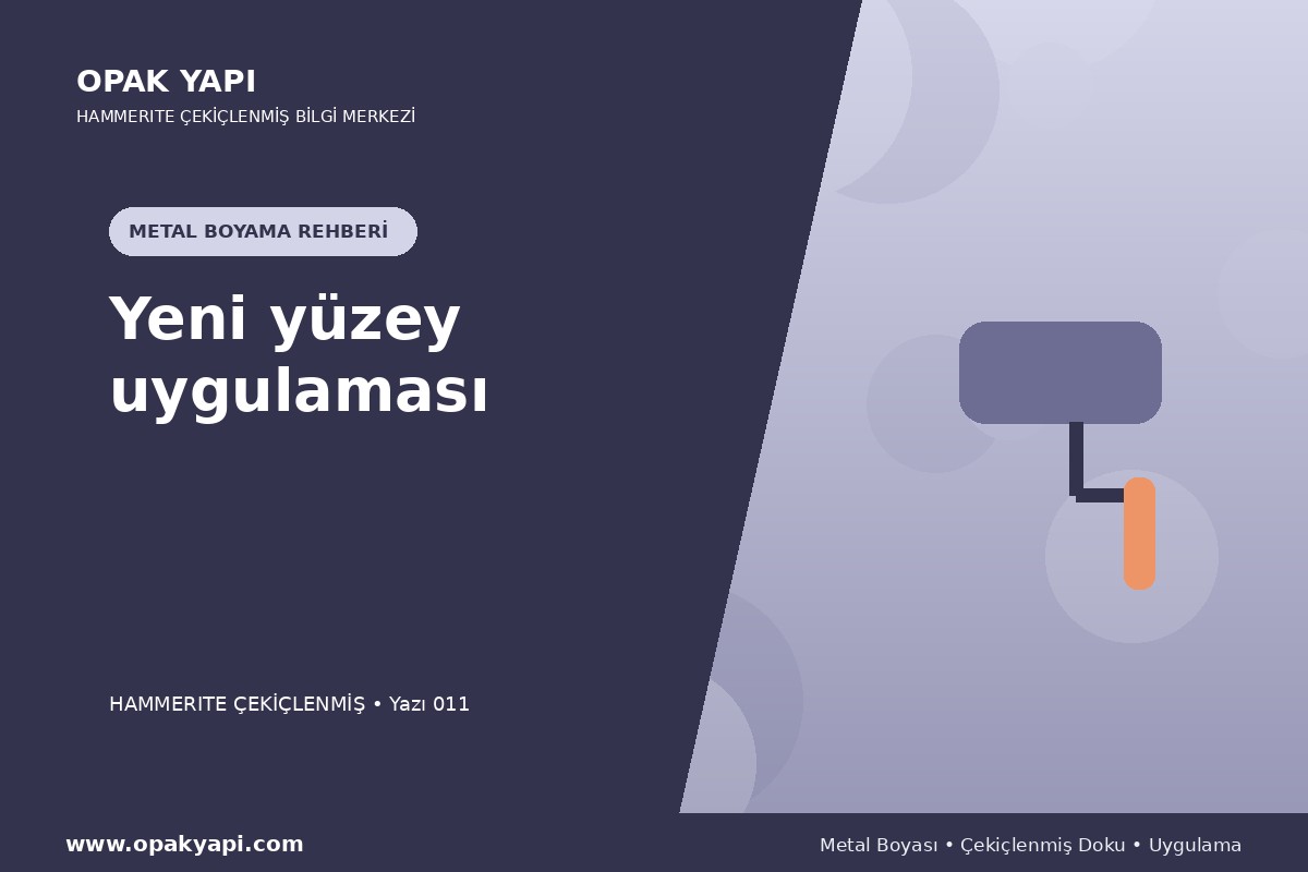 Hammerite Çekiçlenmiş Metal Boyası: Yeni yüzey uygulaması