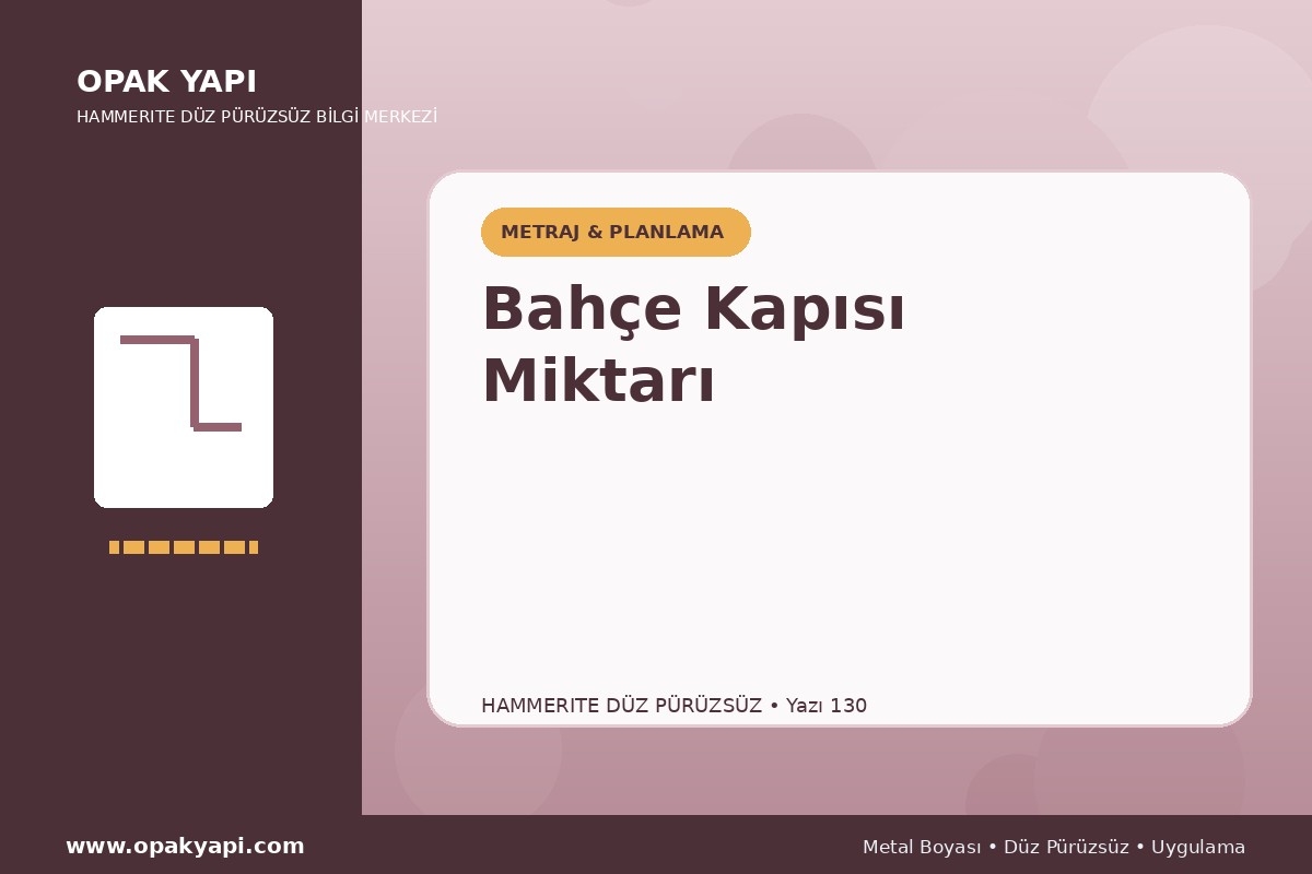 Hammerite Düz Pürüzsüz Metal Boyası İçin Bahçe Kapısı Miktarı