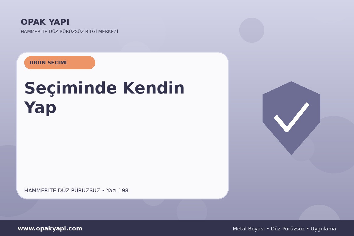Hammerite Düz Pürüzsüz Metal Boyası Seçiminde Kendin Yap