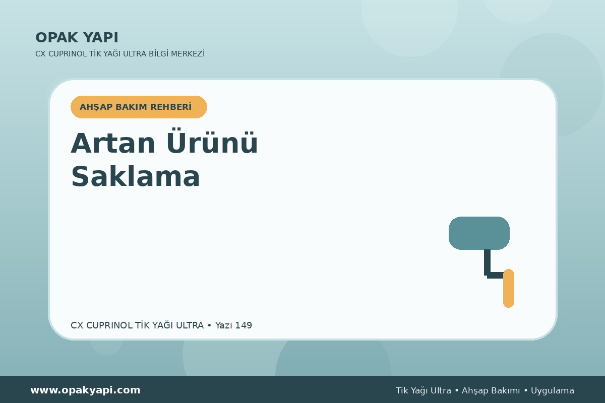 Marshall CX Cuprinol Tik Yağı Ultra İçin Artan Ürünü Saklama