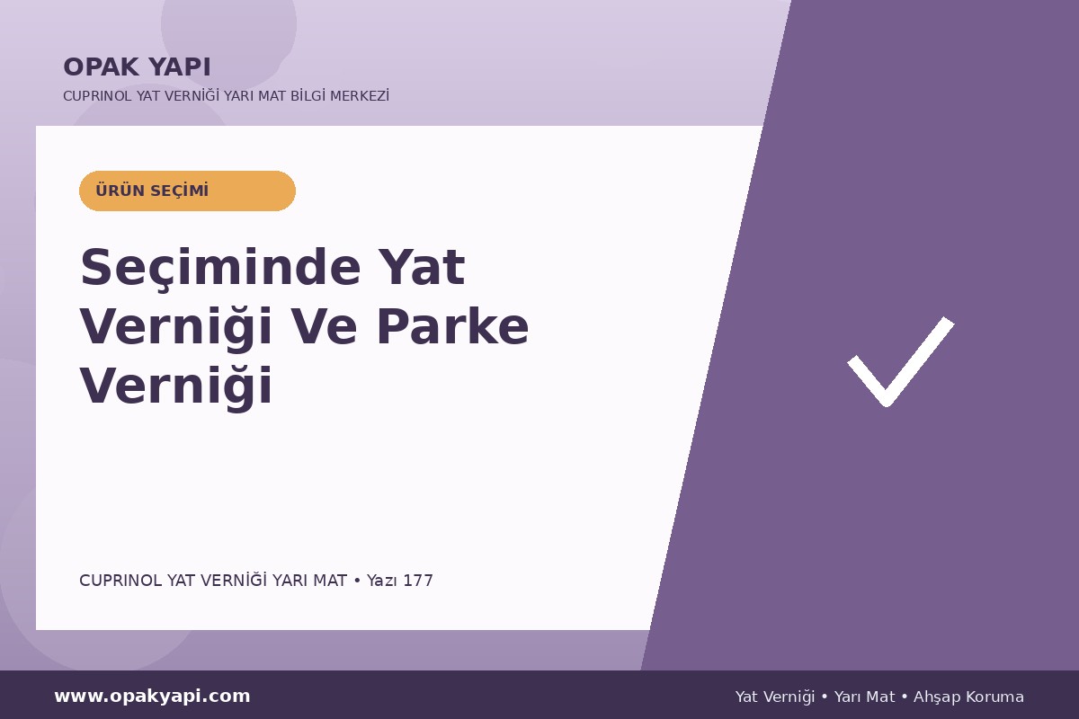Marshall Cuprinol Classic Yat Vernik Yarı Mat Seçiminde Yat Verniği Ve Parke Verniği