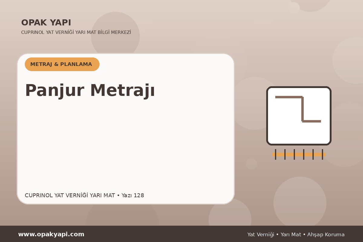 Marshall Cuprinol Classic Yat Vernik Yarı Mat İçin Panjur Metrajı