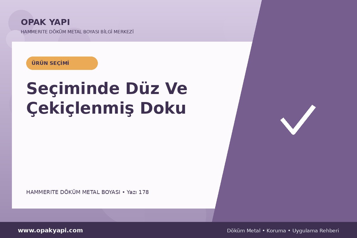 Marshall Hammerite Döküm Metal Boyası Seçiminde Düz Ve Çekiçlenmiş Doku