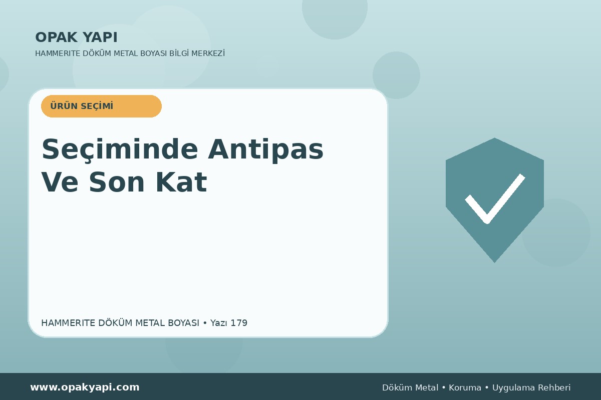 Marshall Hammerite Döküm Metal Boyası Seçiminde Antipas Ve Son Kat