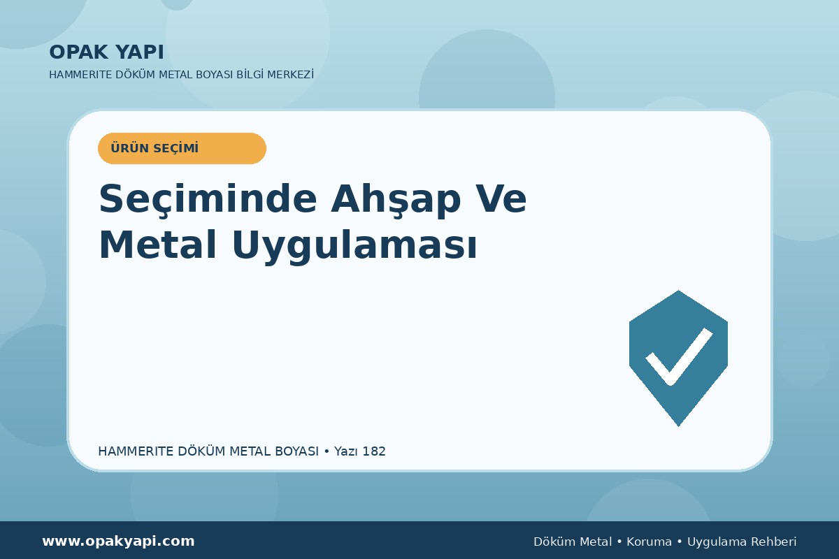 Marshall Hammerite Döküm Metal Boyası Seçiminde Ahşap Ve Metal Uygulaması