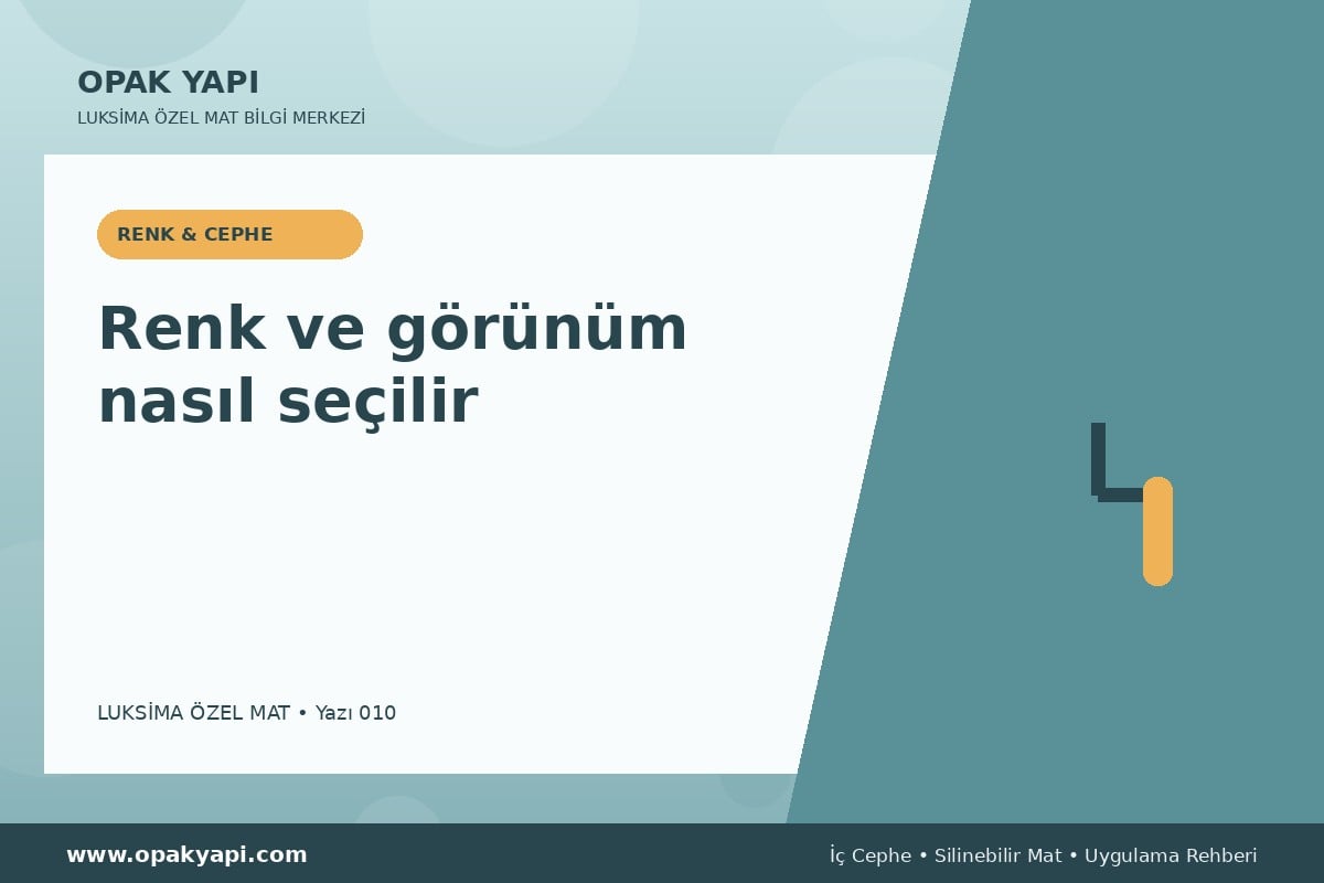 Marshall Luksima Silikonlu Özel Mat: Renk ve görünüm nasıl seçilir