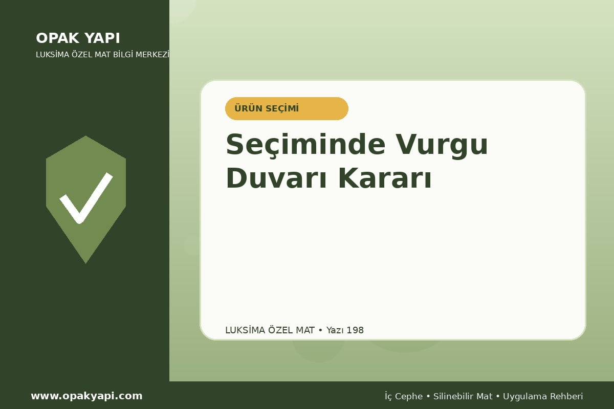 Marshall Luksima Silikonlu Özel Mat Seçiminde Vurgu Duvarı Kararı
