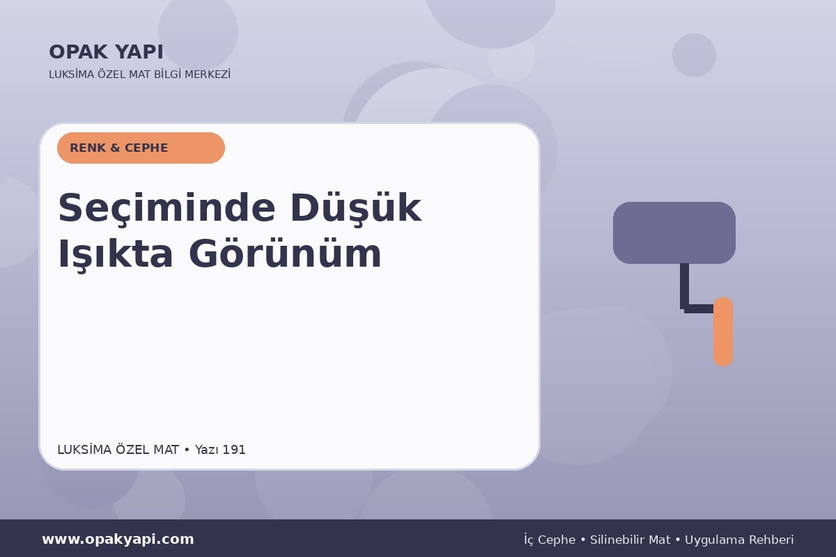 Marshall Luksima Silikonlu Özel Mat Seçiminde Düşük Işıkta Görünüm
