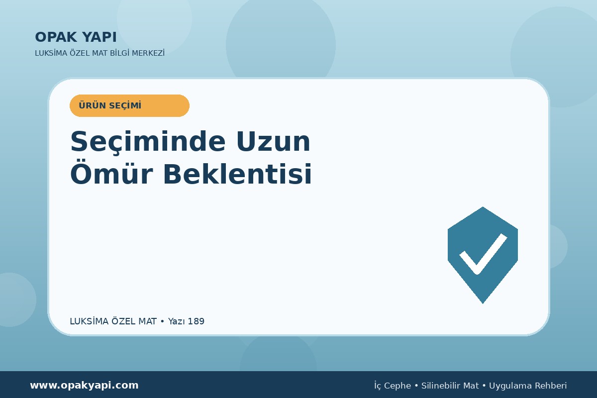 Marshall Luksima Silikonlu Özel Mat Seçiminde Uzun Ömür Beklentisi
