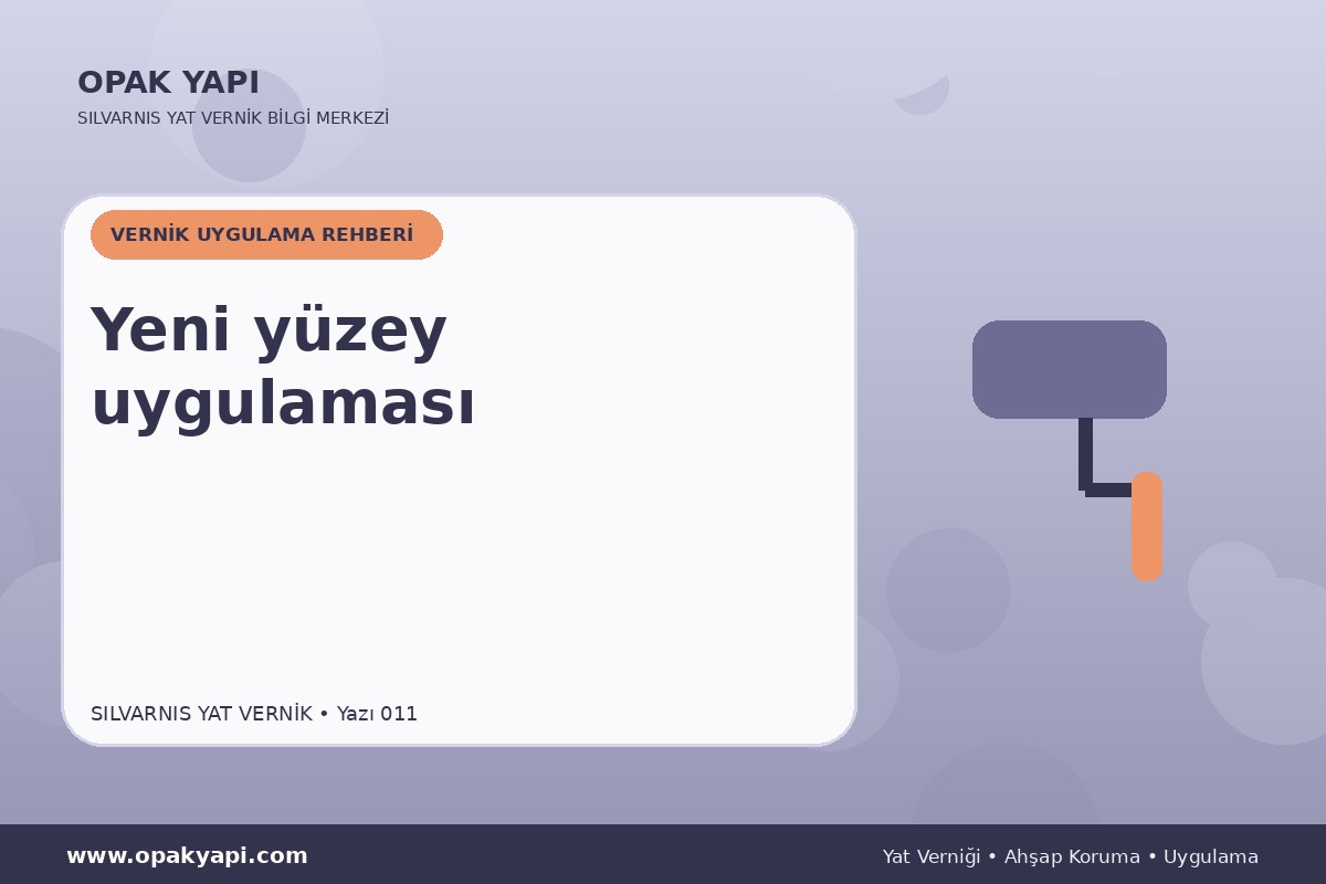 Marshall Silvarnis Yat Vernik: Yeni yüzey uygulaması