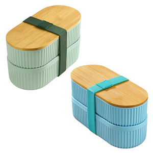 Brillant Bambu Kapak Saklama Ve Beslenme Kutusu 3504 Br-6689