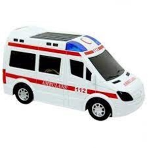 Ethm Pilli Oyuncak Ambulans 89-2689b