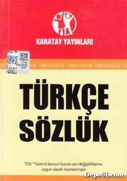 Karatay 1. Hamur Karton Kapak Türkçe Sözlük / 9786051130156