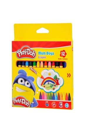 Play-Doh Silin.Crayon (Mum) Boya 12 Renk (Karton) Cr004