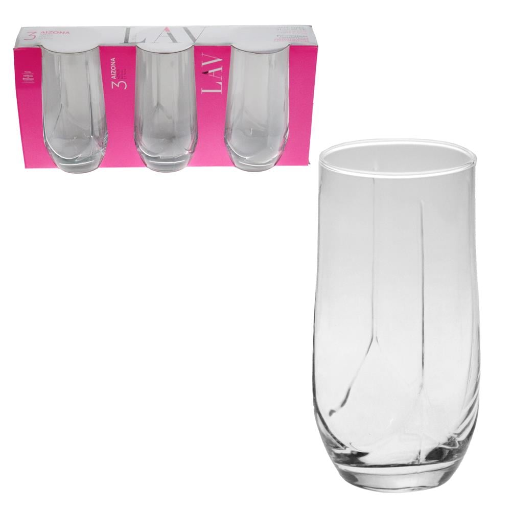 Lav Meşrubat Bardağı 3 Lü Ucuz Toptan Fiyat | Depo61