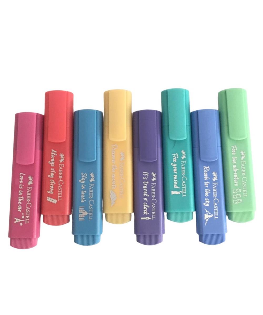 Faber Castell Fosforlu Kalem 8 Renk Ucuz Kırtasiye Ürünleri | Depo61
