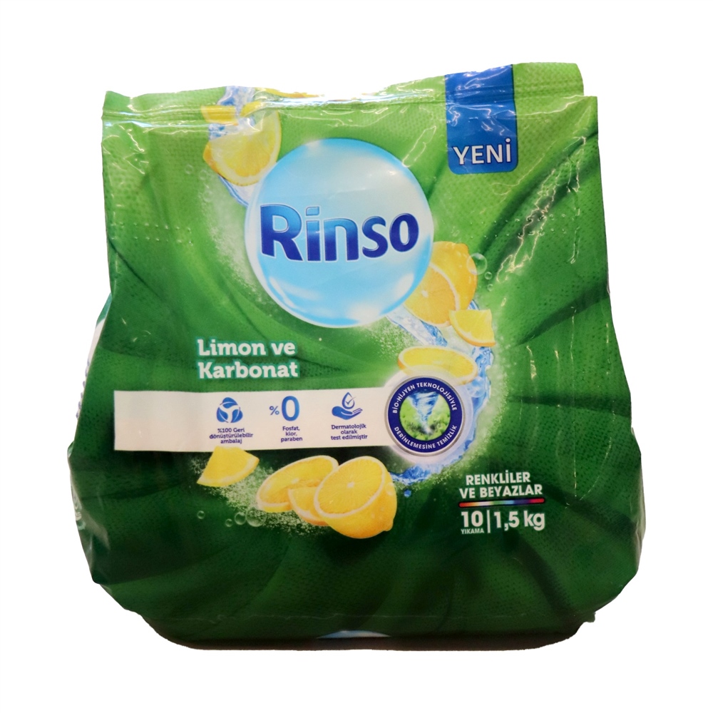 Rinso Matik 1.5 Kg Limon Karbonat Modelleri ve Fiyatları