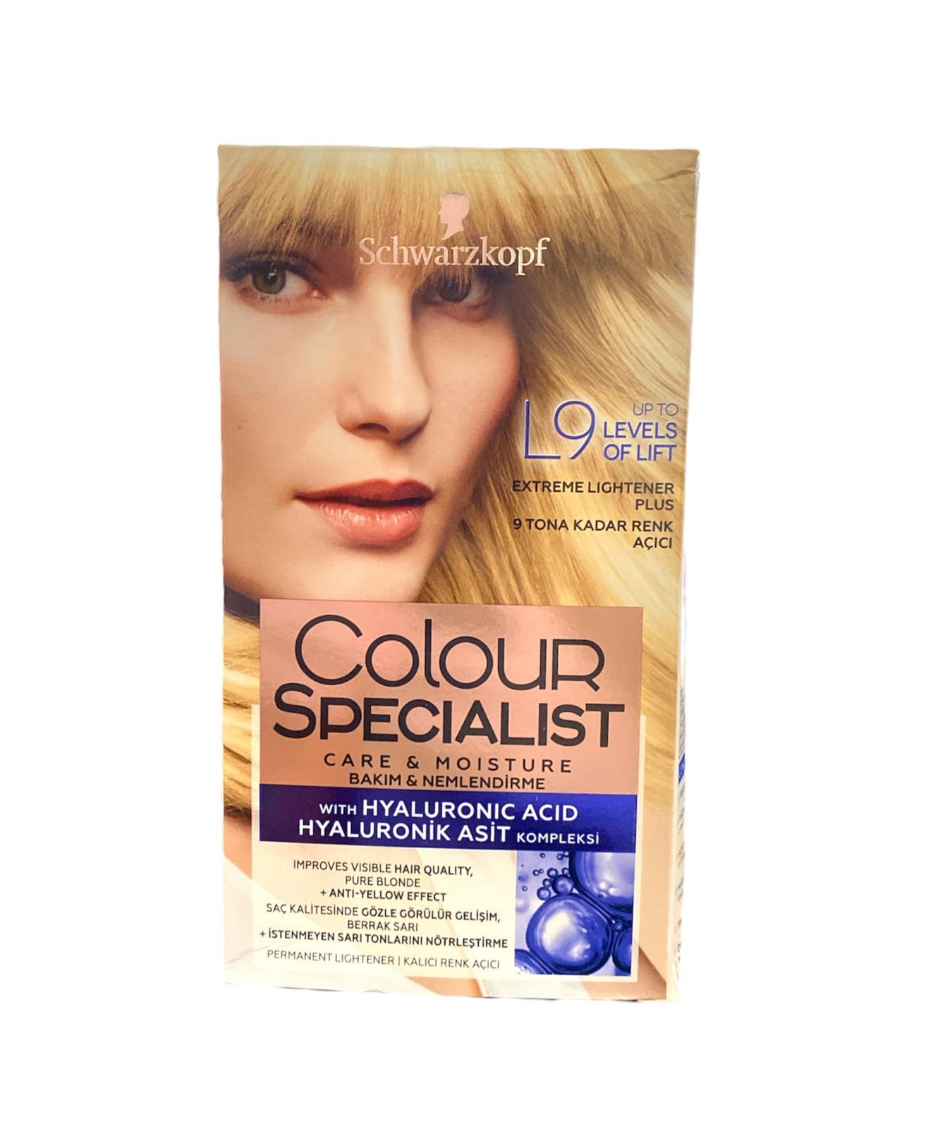 Saç Açıcı Colour Specialist Saç Boyası Çeşitleri