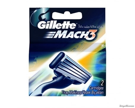 Gillette Mach3 2'li Yedek
