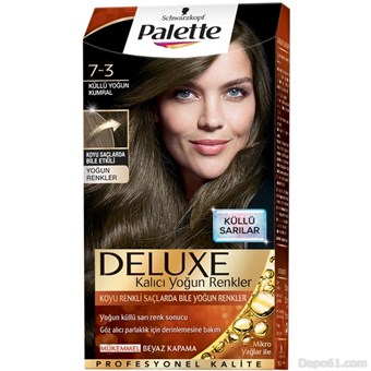 Palette Deluxe Saç Boyası 7 3 Küllü Yoğun Kumral