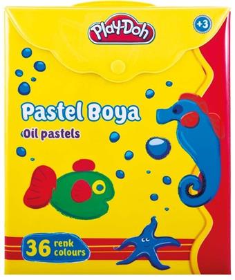 Play Doh 36 Renk Pastel Boya Çantalı