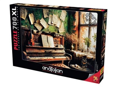 Antika Piyano - 700 Parça Puzzle - 2704