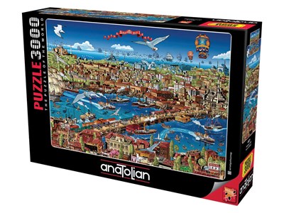 Istanbul 1895 - 3000 Parça Puzzle - 4921
