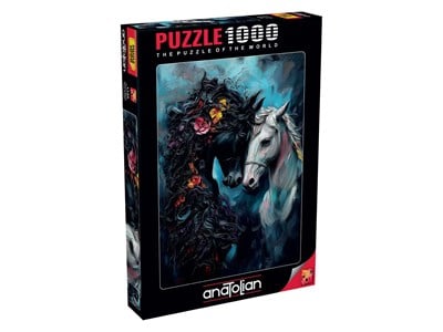 Siyah Beyaz - 1000 Parça Puzzle - 1199