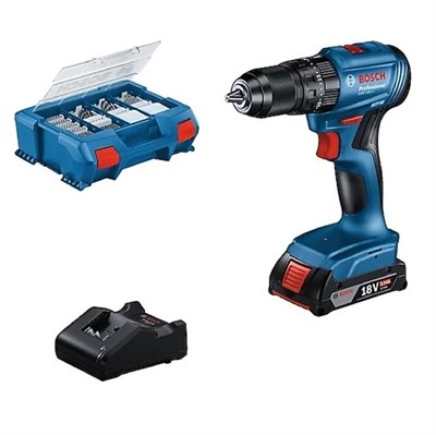 Bosch Darbeli Vidalama GSB 185 li Tek Akülü 82 Aksesuar Setli