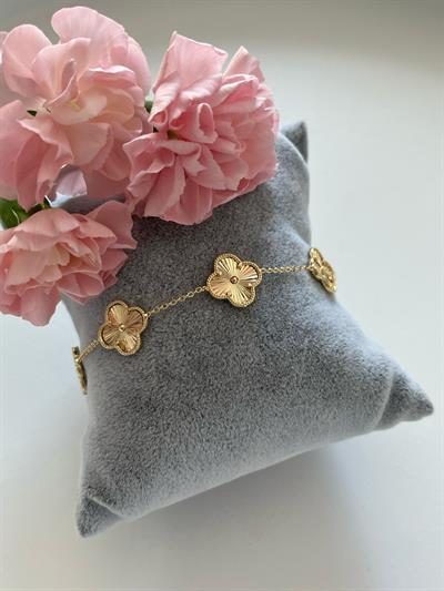 Özel Seri 14K Yonca Bileklik