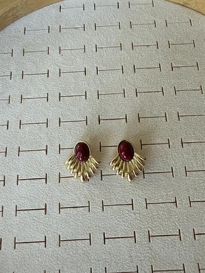 Özel Seri Lux Marka Minimal  Vintage Küpe