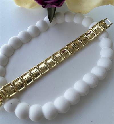 Vip 14K Piramit Kordon Bileklik