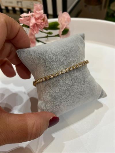 Vip 18k Minimal Daireli Suyolu Bileklik