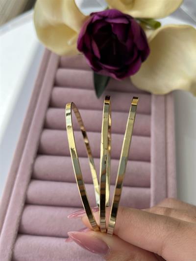 Vip 3lü 14k Ajda Bilezik