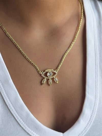 Özel Seri 14k Göz Kolye