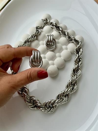 Özel Seri Burgu  Kolye Düğüm Model