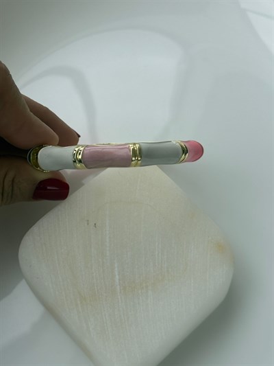 Özel Seri İnce Soft Pembe Kelepçe Bileklik