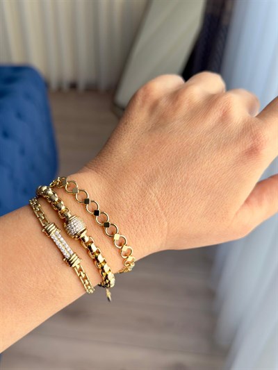 Vip 14k Arnavut Bileklik Kombini