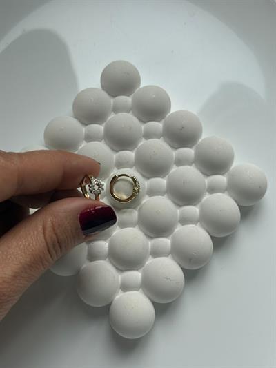 Vip 14k Mini Kuzey Yıldızı Çocuk  Küpe