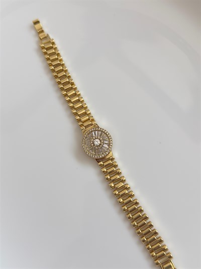 Vip 14k Saat Kordonlu Bileklik 